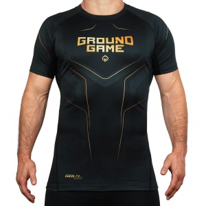 Rashguard Ground Game Gold 