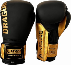 Rękawice bokserskie Fighter Gold - Dragon