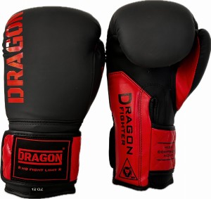 Rękawice bokserskie Fighter red - Dragon 