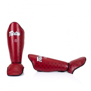 Fairtex Ochraniacze Piszczeli SP5 Czerwone