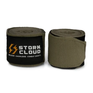StormCloud bandaże bokserskie 4 m  - khaki