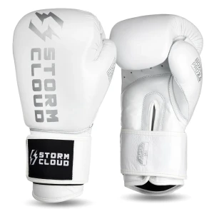 StormCloud Rękawice Bokserskie Boxing Pro 2.0 białe