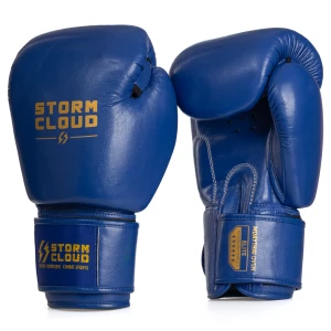 StormCloud Rękawice bokserskie Vanguard Elite Thai niebieskie