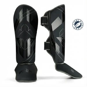 Ground Game Lekkie ochraniacze na piszczele Logo 3.0 Shadow