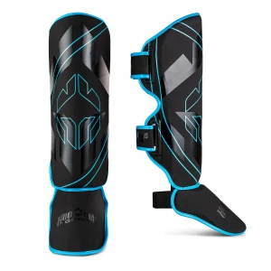 Ground Game Lekkie ochraniacze na piszczele Logo 3.0 Blue