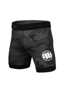 SPODENKI VALE TUDO - PIT BULL - ALL BLACK CAMO