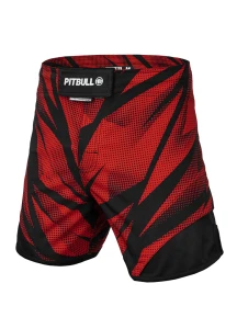 Pitbull - spodenki treningowe "dot camo" - red